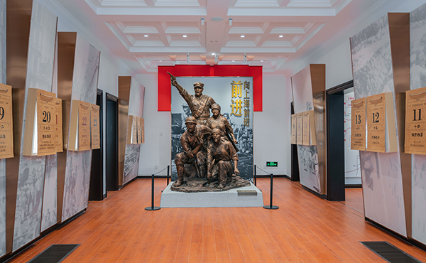 上海戰(zhàn)役指揮機(jī)關(guān)舊址陳列